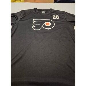 Proedge Philadelphia Flyers T Shirt Men’s Large Black 28 Claude Giroux